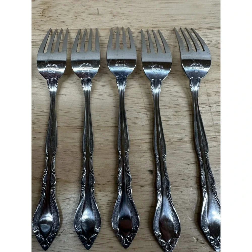 Rogers Co Stanley Roberts Auberge Lot Of 16 Stainless
